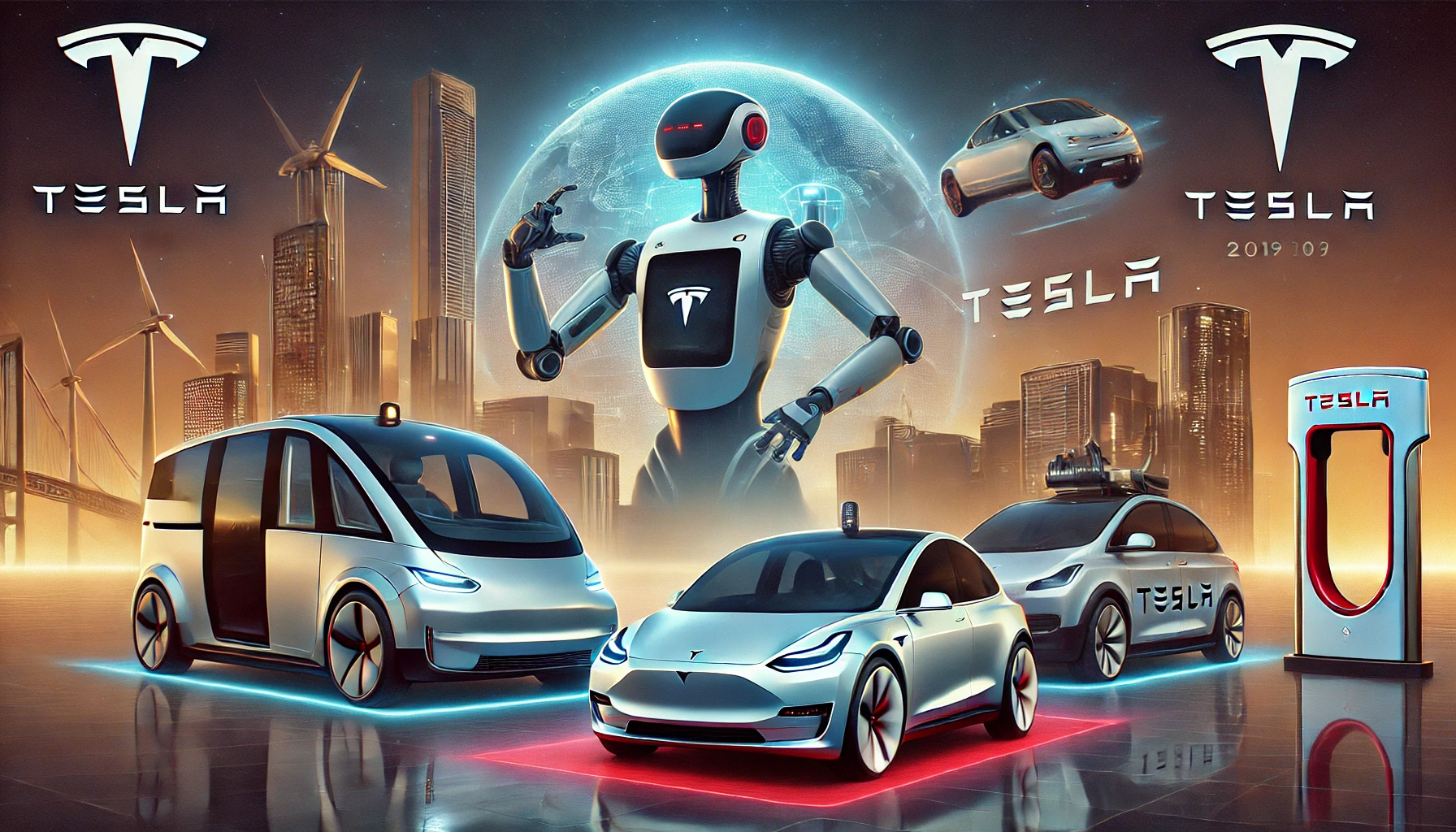 Tesla Annonce Trois Nouveaux Modèles Électriques, dont un Robot-Taxi pour Août 2024